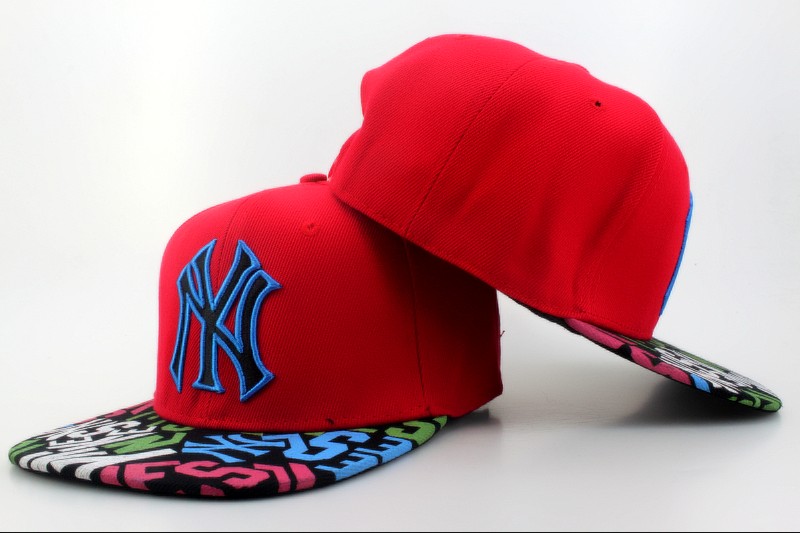 MLB New York Yankees NE Snapback Hat #84